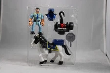Imaginext Action Figure Mounted Police Officer - Incomplete