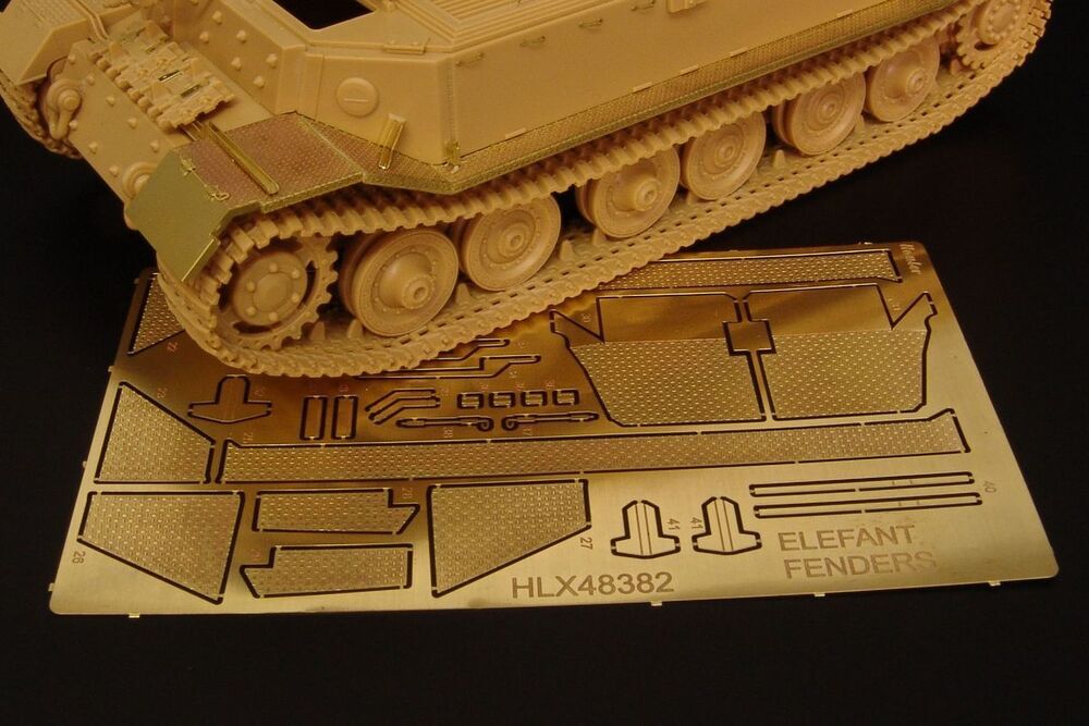 Hauler Models HLX48382 - 1:48 Sd Kfz 184 Elefant Fenders - Accessories