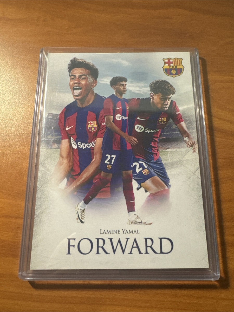 2023-24 Futera XL Lamine Yamal Jumbo Rookie FC Barcelona