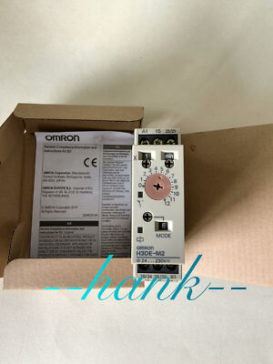 In Box Brand New Omron H3DE-M2 Time Relay H3DEM2 Fastshipping 1-Year Warranty !
