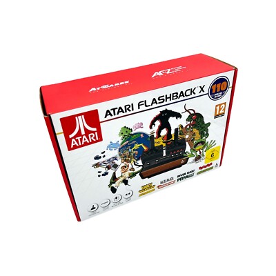 Atari Flashback  X Retro Spielkonsole mit  110 Spielen - NEU & OVP