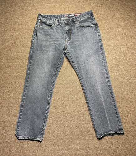IZOD Men's Jeans Slim Straight Fit Blue 
