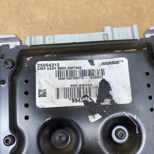 2010-2017 GMC Acadia Traverse Bose Audio Radio Stereo Amplifier Amp 25994310 OEM - Picture 5 of 6