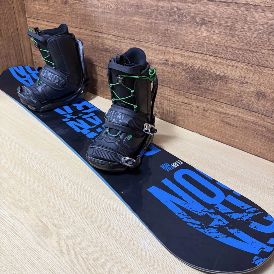 ELAN ERAGON Men's snowboard 3-piece set Camber 152cm Binding 25-28cm Boots 27cm - Image 2 of 4