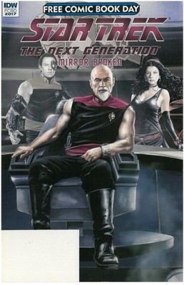 Star Trek Next Generation TNG Mirror Broken 2017 IDW FCBD Free Comic Book Day!