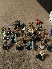Hasbro 2005 Attacktix Star Wars Battle Lot Of...