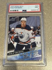 2020-21 Upper Deck Young Guns Philip Broberg RC Rookie PSA 9 Mint