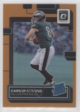 2022 Panini Donruss Optic Rated Rookie Orange Prizm /199 Carson Strong #211 0ym4
