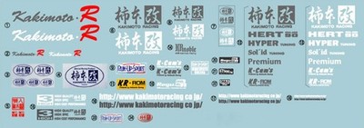 KAKIMOTO RACING REGU06 R STICKER SG1083