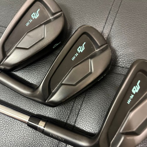 Miura Forged Wedge Set 8-9-P 3 Clubs Dynamic Gold X100 Steel Shaft Black Finish - Picture 3 of 13