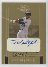 2005 Donruss Classics Gold Significant Signatures 18/50 Joey Gathright Auto 0i6