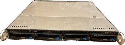 Supermicro CSE-813 1U Rack Server, Intel Xeon E3-1230 v2, 16 GB DDR3 ECC, 4-Bay4