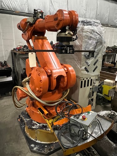 6 AXIS ABB ROBOT, MODEL IRB-4400, M99 CONTROL, PENDANT