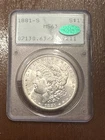 VERY RARE 1881-S Morgan Dollar - MS63 OGH PCGS CAC