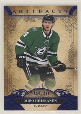 2020-21 Upper Deck Artifacts Blue Sapphire 424/499 Miro Heiskanen #69 ez4