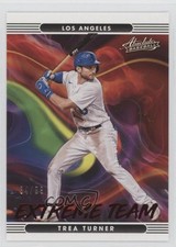 2022 Panini Absolute Extreme Team Retail Red 34/99 Trea Turner #ET-2 1c0k
