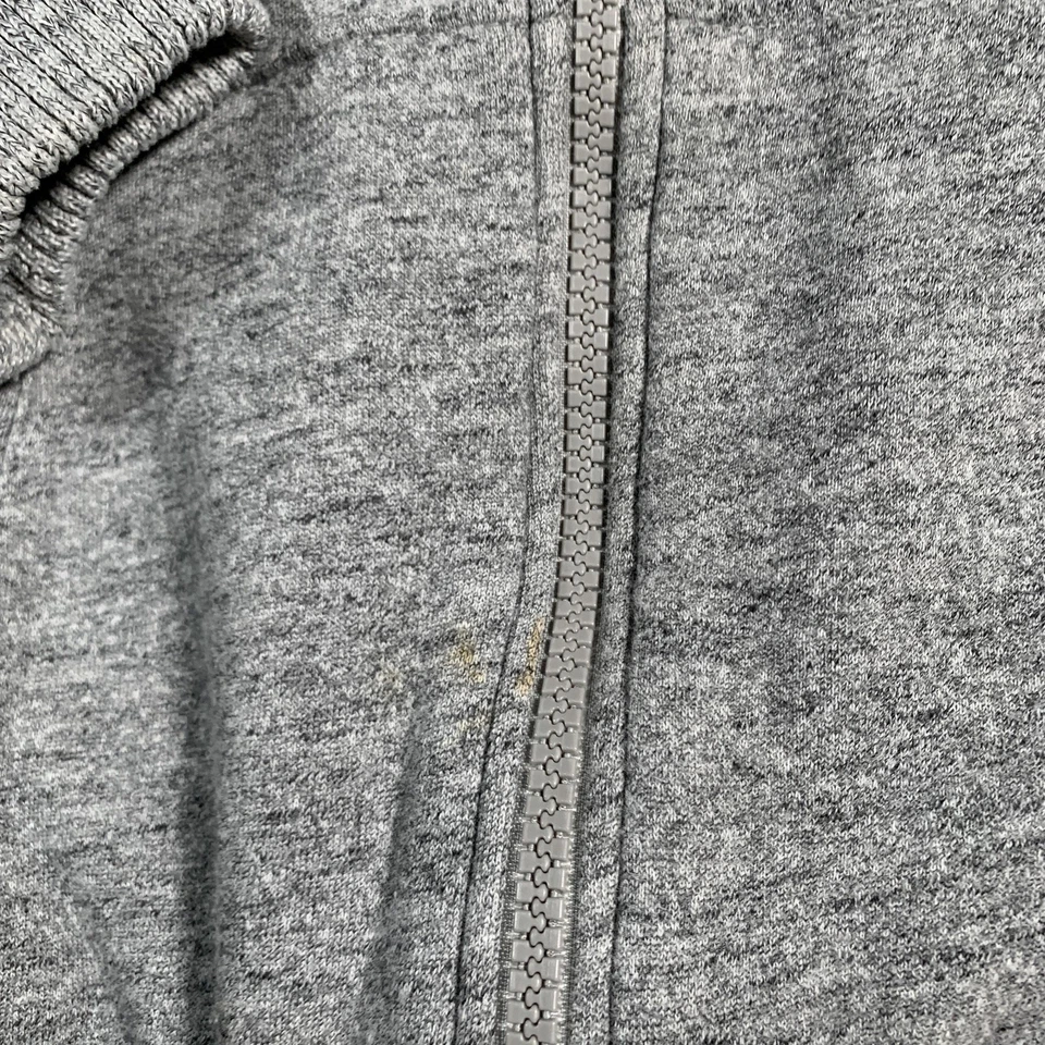 Buffalo David Bitton Hoodie Mens XL Gray Full Zip Sherpa Lined Sweatshirt Jacket - Image 4 of 4