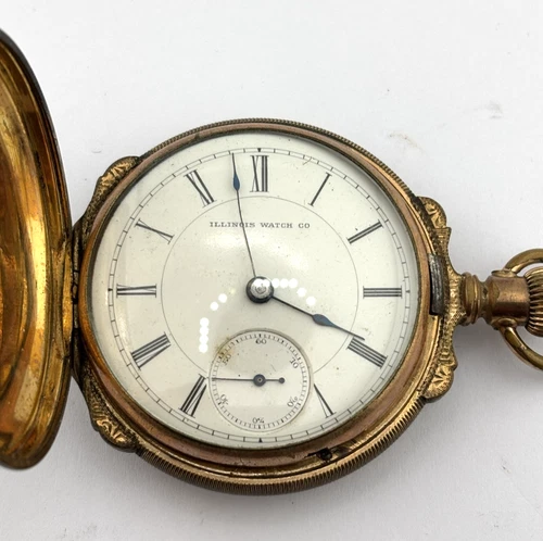 Illinois Antique Mechanical Pocket Watch  11J  18s  Gr.3  458899  DOESN'T WORK