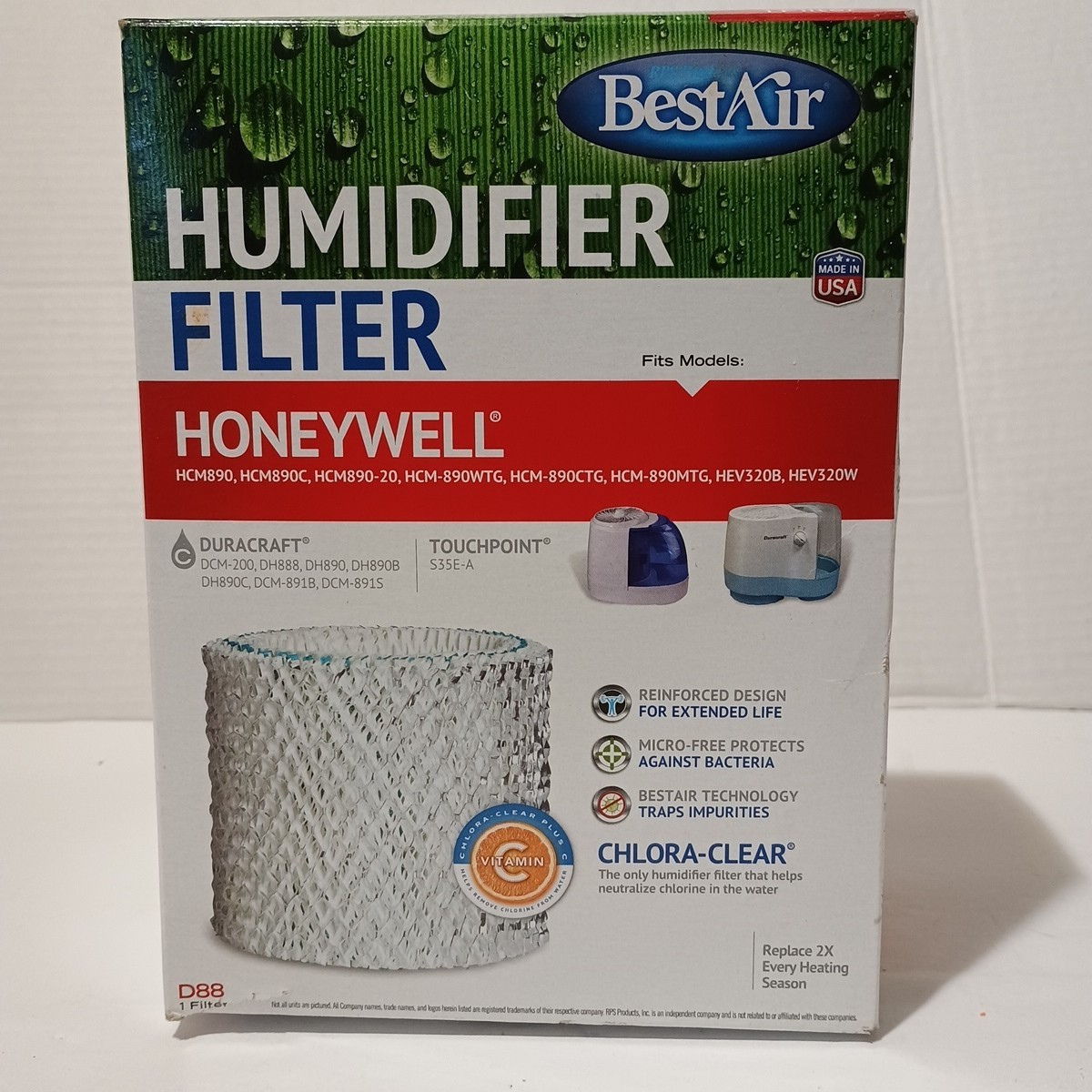 Filter D88 Wick Water Made In The Usa