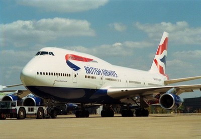 British Airways Boeing 747 Jumbo Jet - 16 x 12 A3 Print