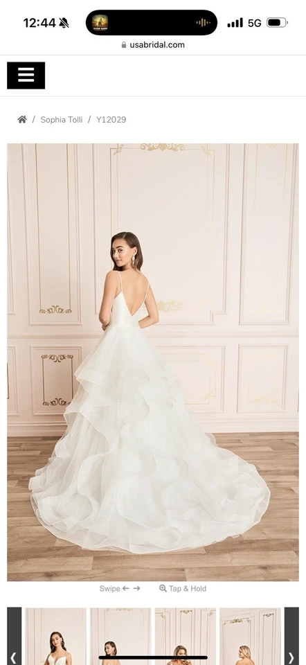 vestido de novia sophia tolli Foto 2 de 4