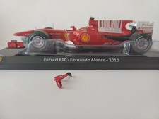 D02 DAMAGED 1/24 F1 Ferrari F10 Alonso 2010 Altaya Centauria Panini Ixo Salvat 