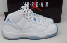 Jordan Air Jordan 11 Retro GS White Legend Bl...