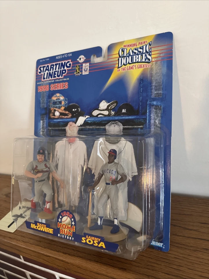 Nice 1998 Starting Lineup Mark Mcgwire Sammy Sosa Classic Doubles Figures. NIP - Image 3 of 4