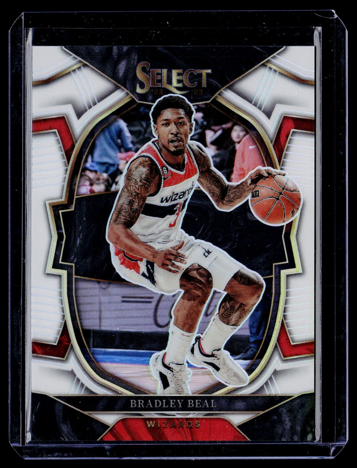 2022-23 Panini Select #62 Bradley Beal White Prizms #51/149