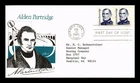 DR JIM STAMPS US COVER ALDEN PARTRIDGE GREAT AMERICANS FIRST DAY ISSUE