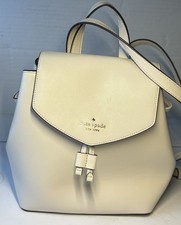 Kate Spade New York Lizzie Medium Backpack Cream Very Clean In Out. Ladies Bag