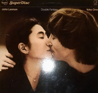 John Lennon & Yoko Ono   Double Fantasy SuperDisc Geffen 12'' Black Vinyl LP