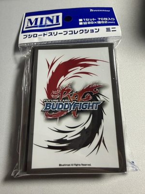 #ad #ad Cardfight Vanguard Future Card Buddyfight White Logo Card Sleeves $14.00