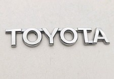 Toyota Logo Badge Sign Symbol Emblem Design Ornament Letters