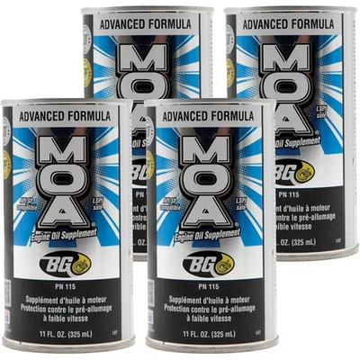 BG MOA Advance Formula Engine Oil Supplement 11oz. Can PN 115 4 PACK FREE SHIP