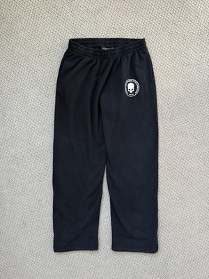 Supreme Number Nine Men's Black Sweatpants Skull Logo Large | eBay