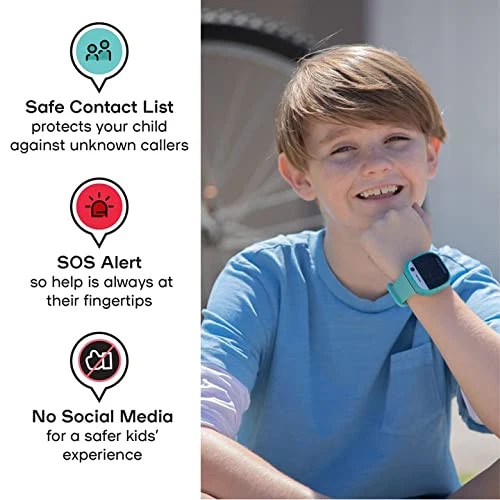 SPACETALK Adventurer 4G Kids Smart Watch with Phone and GPS Tracker - SIM - Picture 5 of 9