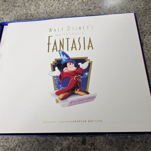 Disney Fantasia Deluxe Collector's Edition 1991 Box Set SEALED CDs + Lithograph - Picture 13 of 17