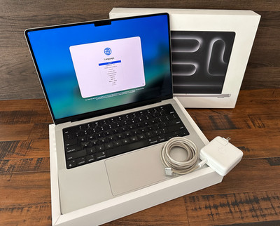 Apple Macbook Pro 14'', 2023 AppleCare, 18gb, 512 SSD, 14 Core CPU, Excellent!