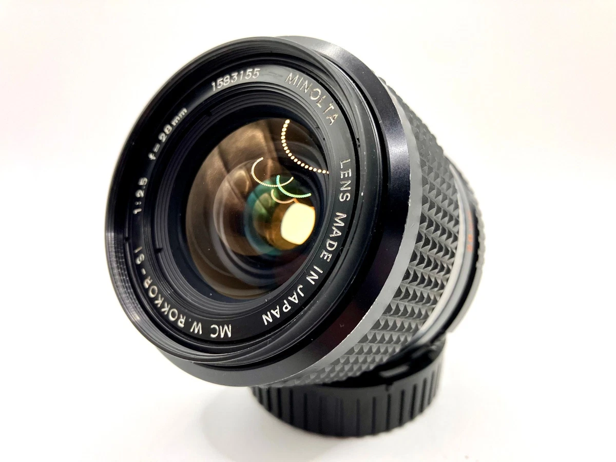 Minolta 28mm Focal Camera Lenses for sale | eBay