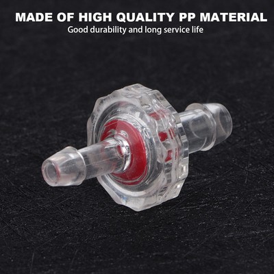 10PCS PP Aquarium Luftpumpe Variabler Durchmesser Unidirektionale Check Valve