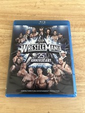 WWE WWF Wrestlemania 25 25th Anniversary 2009, 2 Disc, Blu-Ray Authentic US