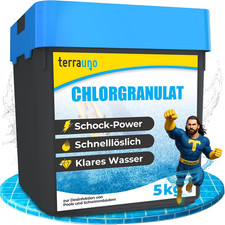 Terrauno Chlorgranulat Für Pool, Zur Schockchlorung …