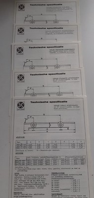 Leyland: Leopard / Worldmaster Bus-Chass. - Techn.Daten(5 Prospekt-Blätter);1969
