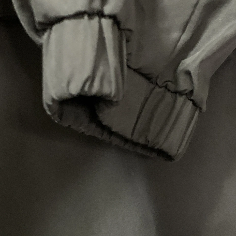 Chaqueta cortavientos Lauren James mujer talla mediana cuarto cremallera pulóver negra Foto 4 de 4