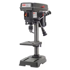 Dayton 40Pm08 Bench Drill Press, Belt Drive, 1/3 Hp, 120V Ac V, 8 In Swing, 5