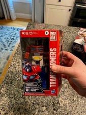 Transformers R.E.D. Optimus Prime Robot Enhanced Action Figure Gift Hasbro Toy