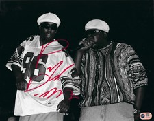 PUFF DADDY DIDDY SIGNED 14x11 PHOTO BAD BOY NOTORIOUS BIG (ACG CERT AG17076)