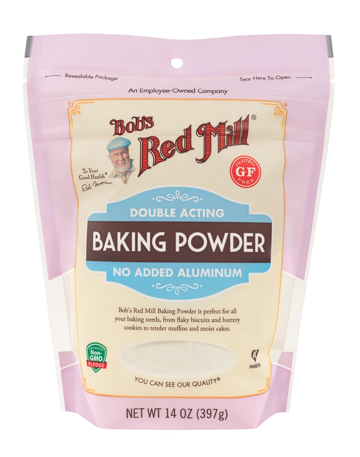 Best Bob's Red Mill Baking Powder, 14oz Pack of 1 - Gluten Free, Vegan, Kosher