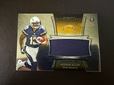 2013 Bowman Sterling, Keenan Allen, Jumbo Relic Patch, Rc /1214
